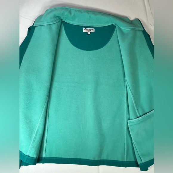 Connoisseur Equestrian Jacket - Medium - Teal - Scuba Fleece - Picture 8 of 16
